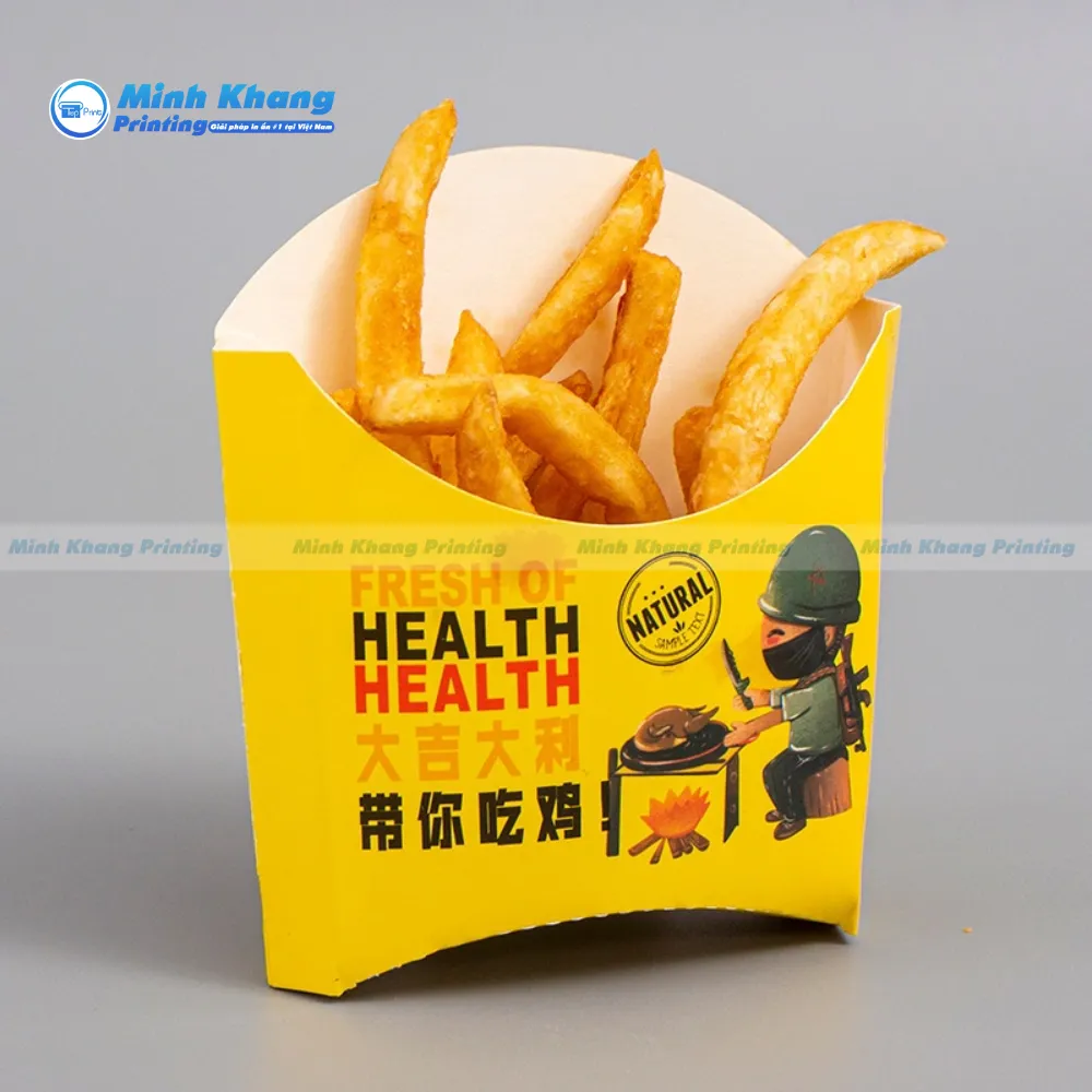 30+ Mẫu Túi Giấy Đựng Khoai Tây Chiên Đẹp, Tiện Dụng