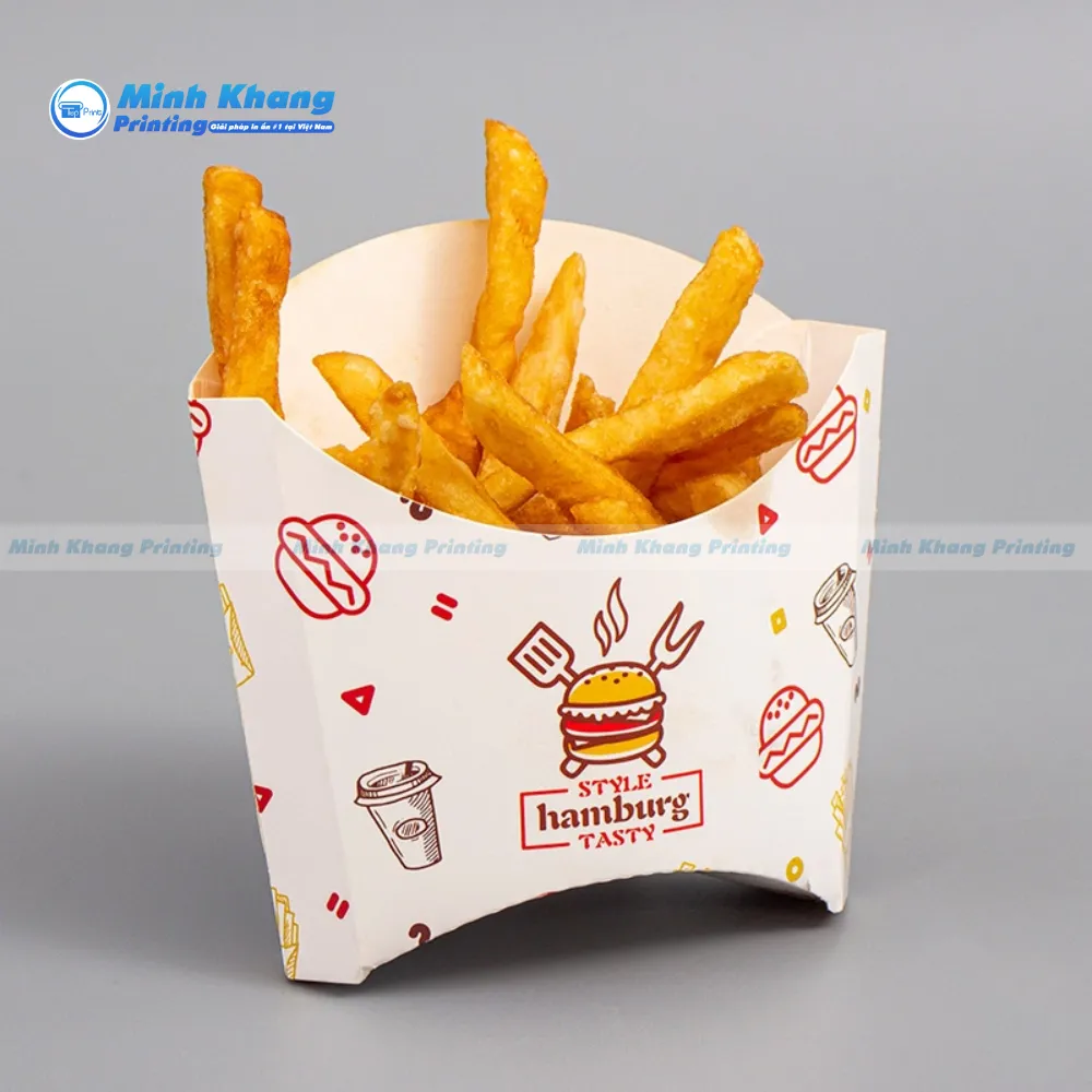 30+ Mẫu Túi Giấy Đựng Khoai Tây Chiên Đẹp, Tiện Dụng