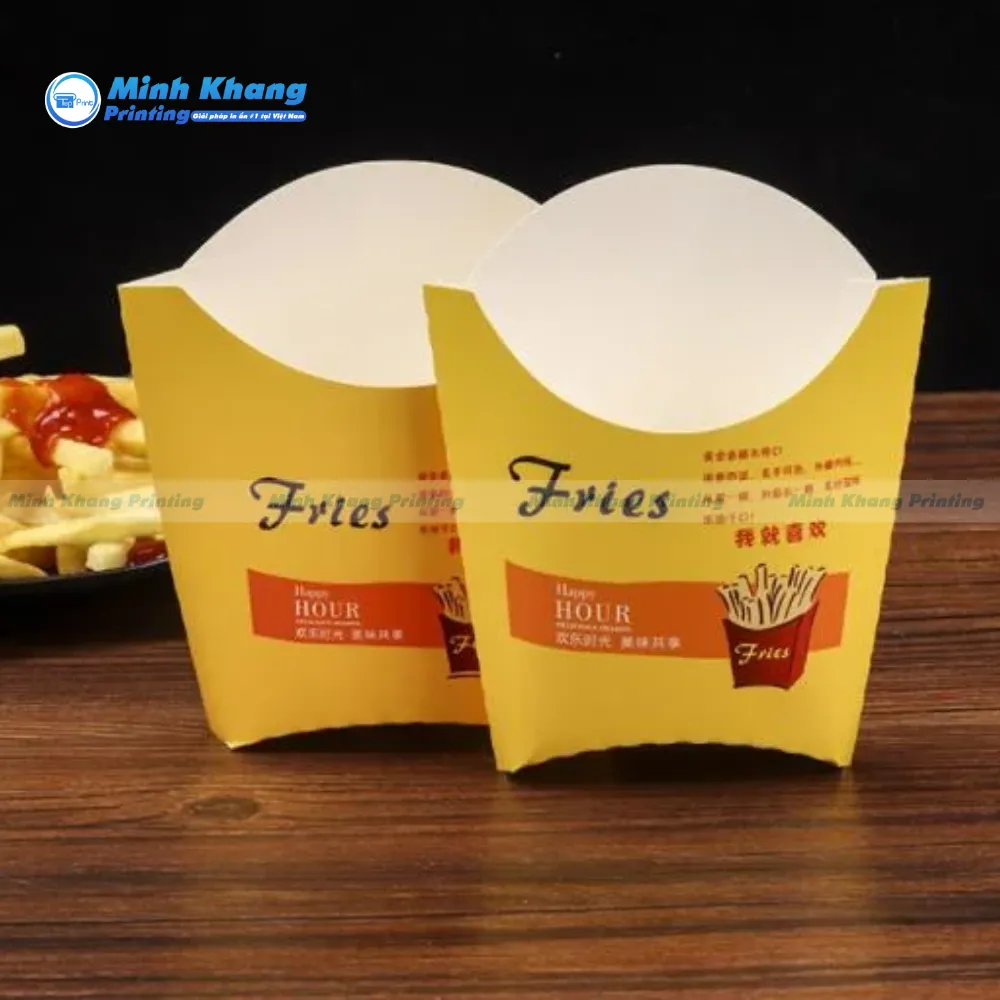 30+ Mẫu Túi Giấy Đựng Khoai Tây Chiên Đẹp, Tiện Dụng