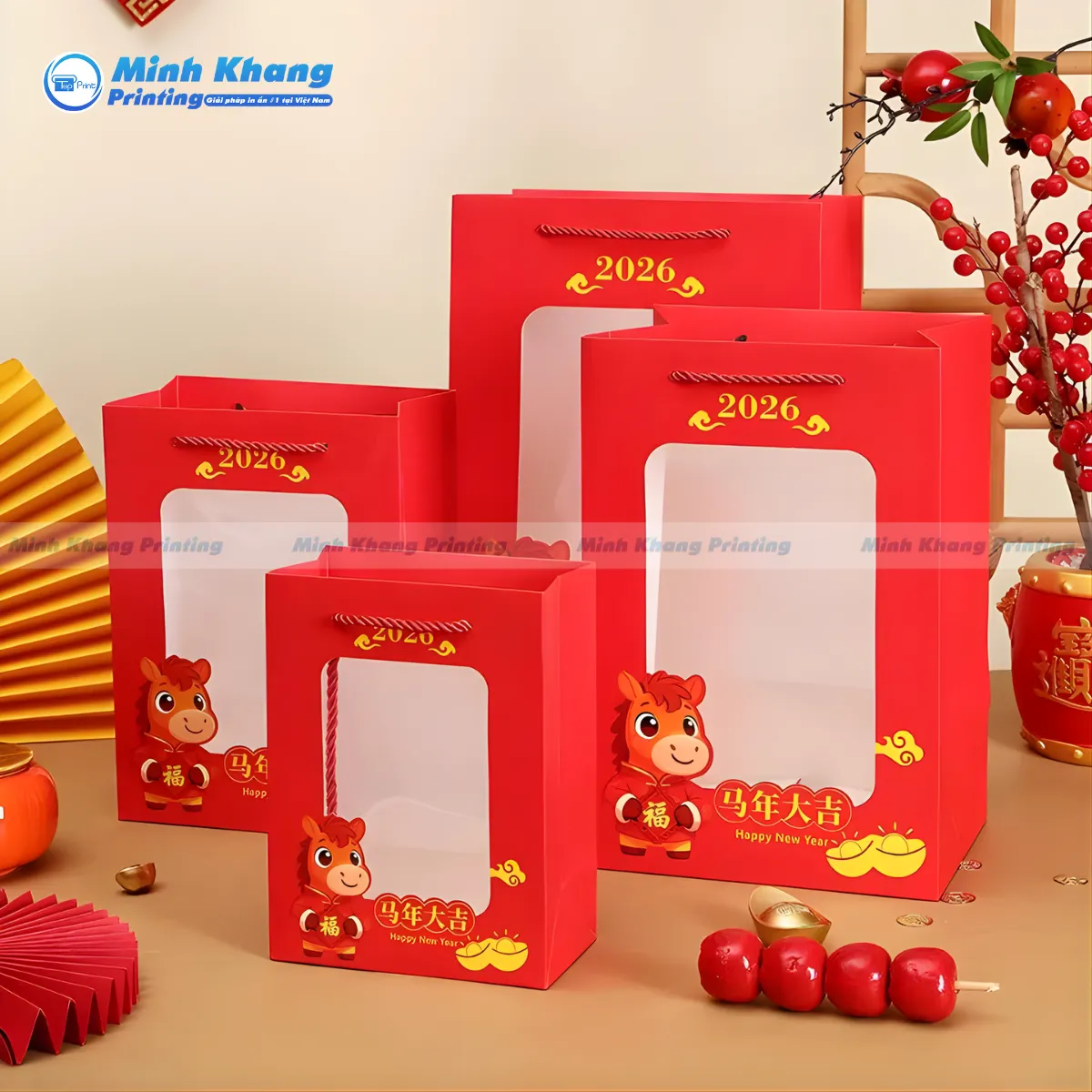 53+ Mẫu Túi Giấy Đựng Quà Tết 2027 Giá Rẻ & Chất Lượng