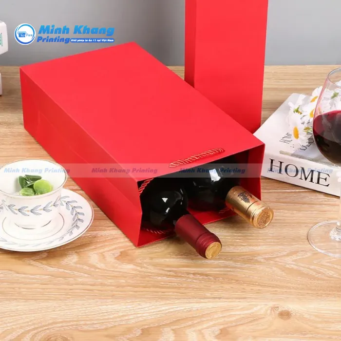 20+ Mẫu Túi Giấy Đựng Rượu Đẹp, Sang Trọng & Đẳng Cấp