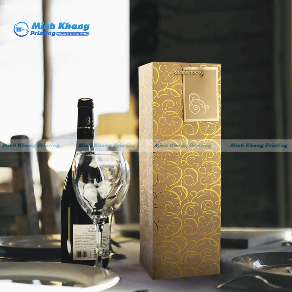 20+ Mẫu Túi Giấy Đựng Rượu Đẹp, Sang Trọng & Đẳng Cấp