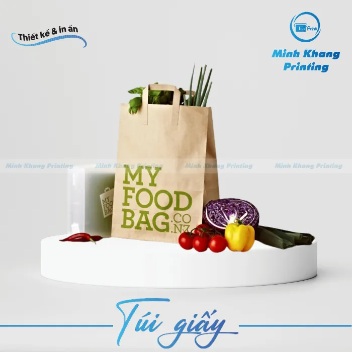 22+ Mẫu Túi Giấy Đựng Thực Phẩm Giá Rẻ & Tiện Lợi
