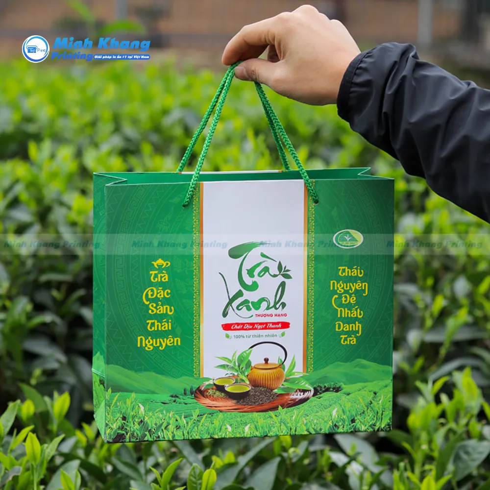 12+ Mẫu Túi Giấy Đựng Trà Đẹp, Tinh Tế & Sang Trọng