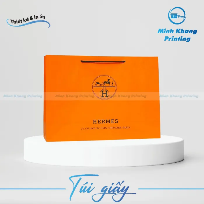 Mẫu Túi Giấy Hermes Thiết Kế Độc Đáo & Sáng Tạo