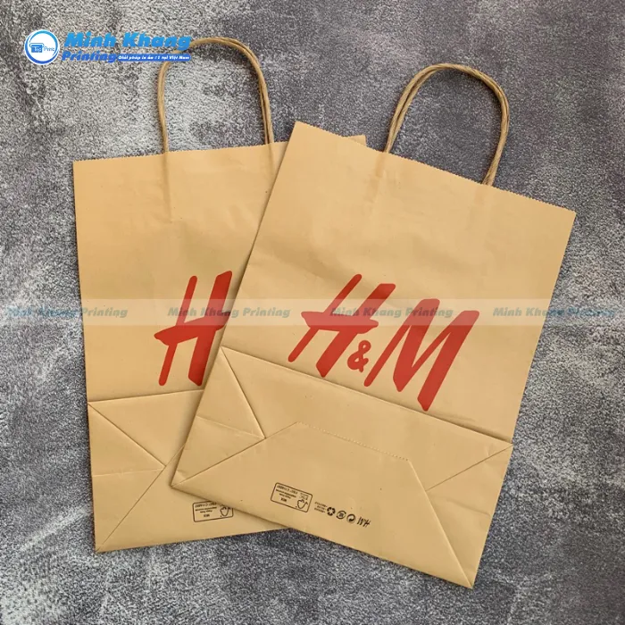 10+ Mẫu Túi Giấy H&M Đẹp Thiết Kế Đơn Giản & Thân Thiện