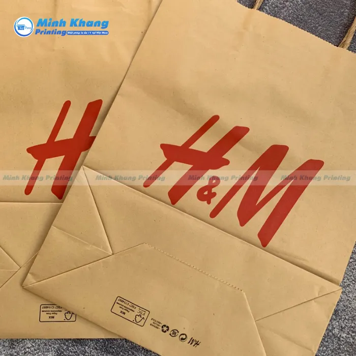 10+ Mẫu Túi Giấy H&M Đẹp Thiết Kế Đơn Giản & Thân Thiện