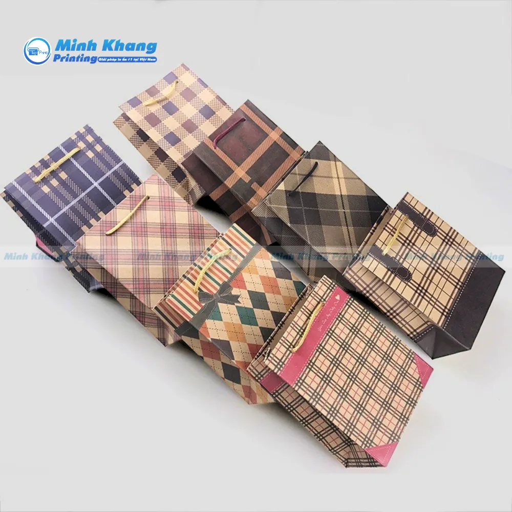 20+ Mẫu Túi Giấy Hoa Văn In Ấn Độc Đáo Nổi Bật