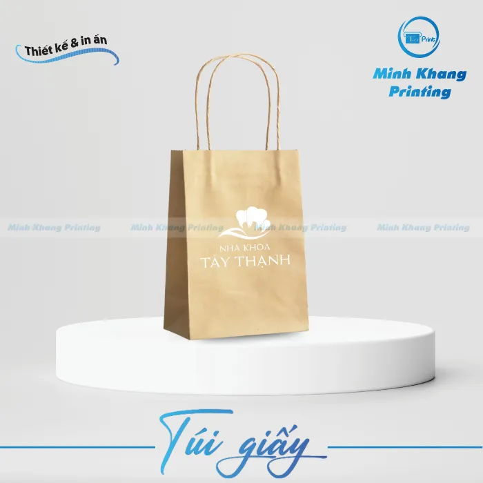 40+ Mẫu Túi Giấy Kraft Có Quai Tiện Lợi, Đẹp & Ứng Dụng Cao