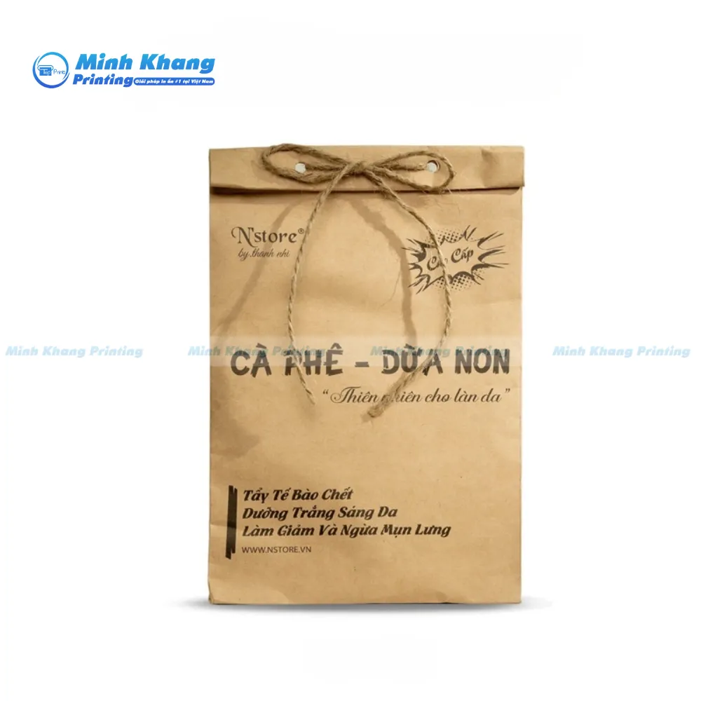 20+ Mẫu Túi Giấy Kraft Không Quai Đẹp & Ấn Tượng