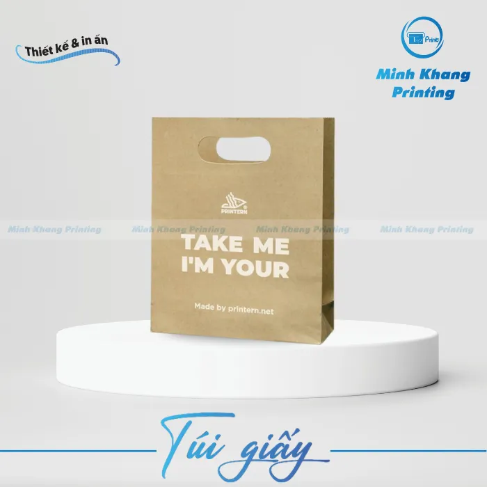 20+ Mẫu Túi Giấy Kraft Không Quai Đẹp & Ấn Tượng