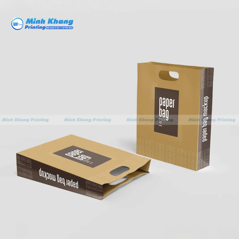 20+ Mẫu Túi Giấy Kraft Không Quai Đẹp & Ấn Tượng