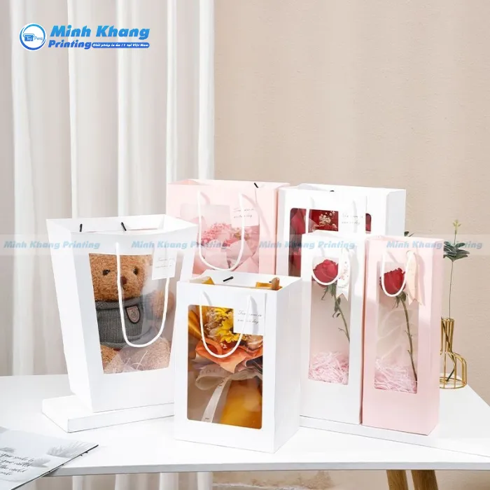 20+ Mẫu Túi Giấy Mặt Kính Đẹp, Đựng Sản Phẩm Tiện Lợi