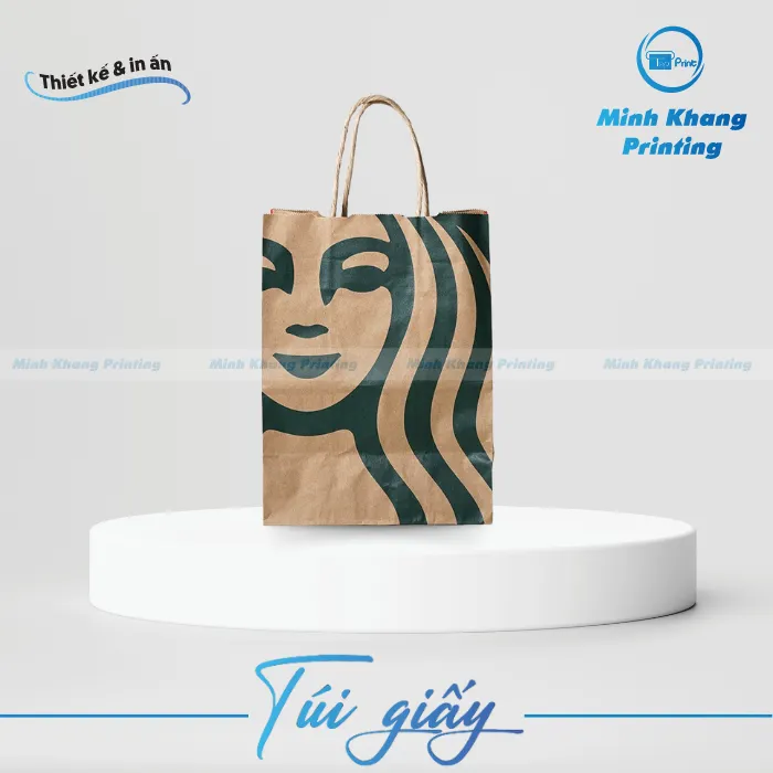 10+ Mẫu Túi Giấy Starbucks Sang Trọng & Nổi Bật