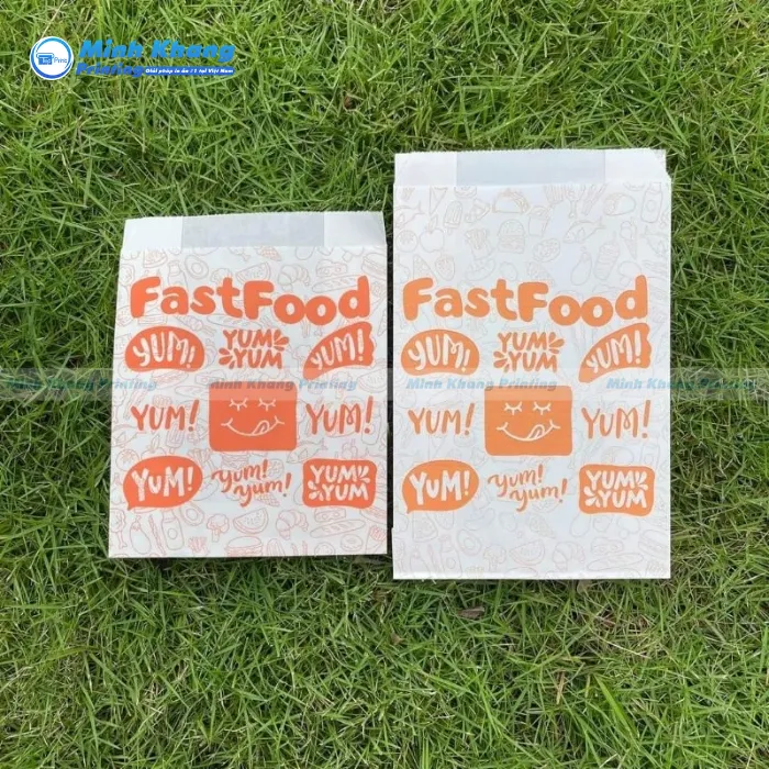 20+ Mẫu Túi Giấy Take Away Thực Phẩm An Toàn & Tiện Lợi