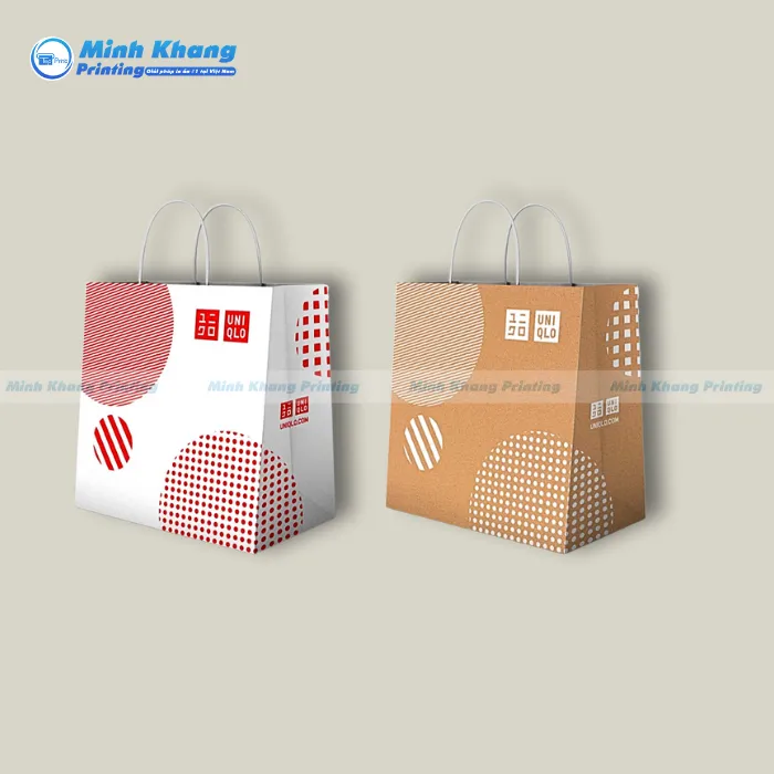 15+ Mẫu Túi Giấy Uniqlo Thương Hiệu Ấn Tượng & Độc Đáo