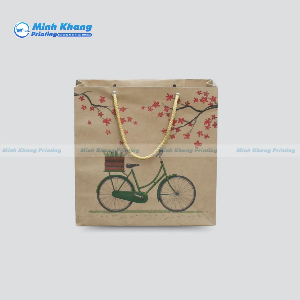 30+ Mẫu Túi Giấy Vuông Thiết Kế Đa Dạng, Đẹp & Độc Đáo