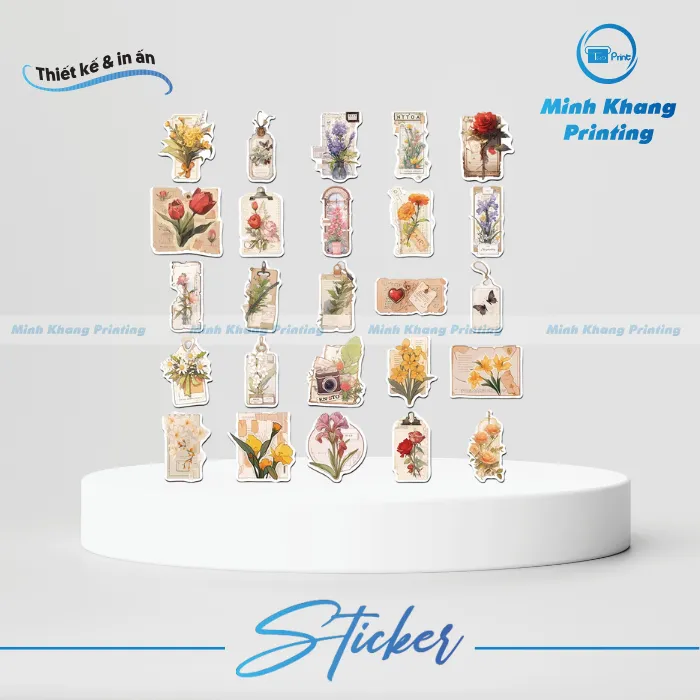 35+ Mẫu Vintage Sticker Phong Cách Retro Hoài Niệm, Đẹp