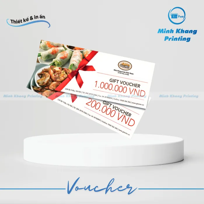 41+ Mẫu Voucher Ăn Uống Đẹp, Sáng Tạo & Thu Hút Nhất