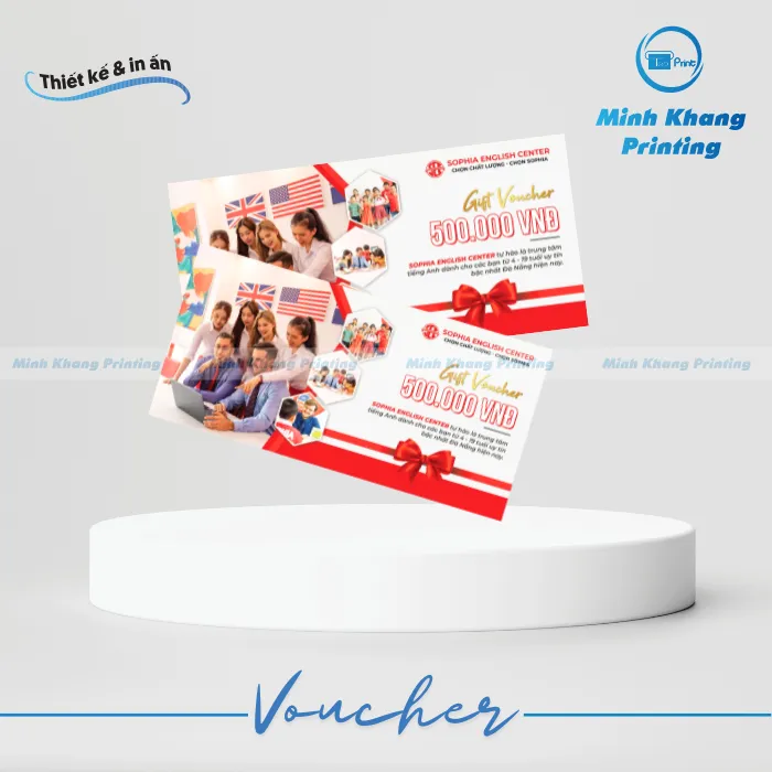 40+ Mẫu Voucher Học Tiếng Anh Đẹp Cho Các Trung Tâm Anh