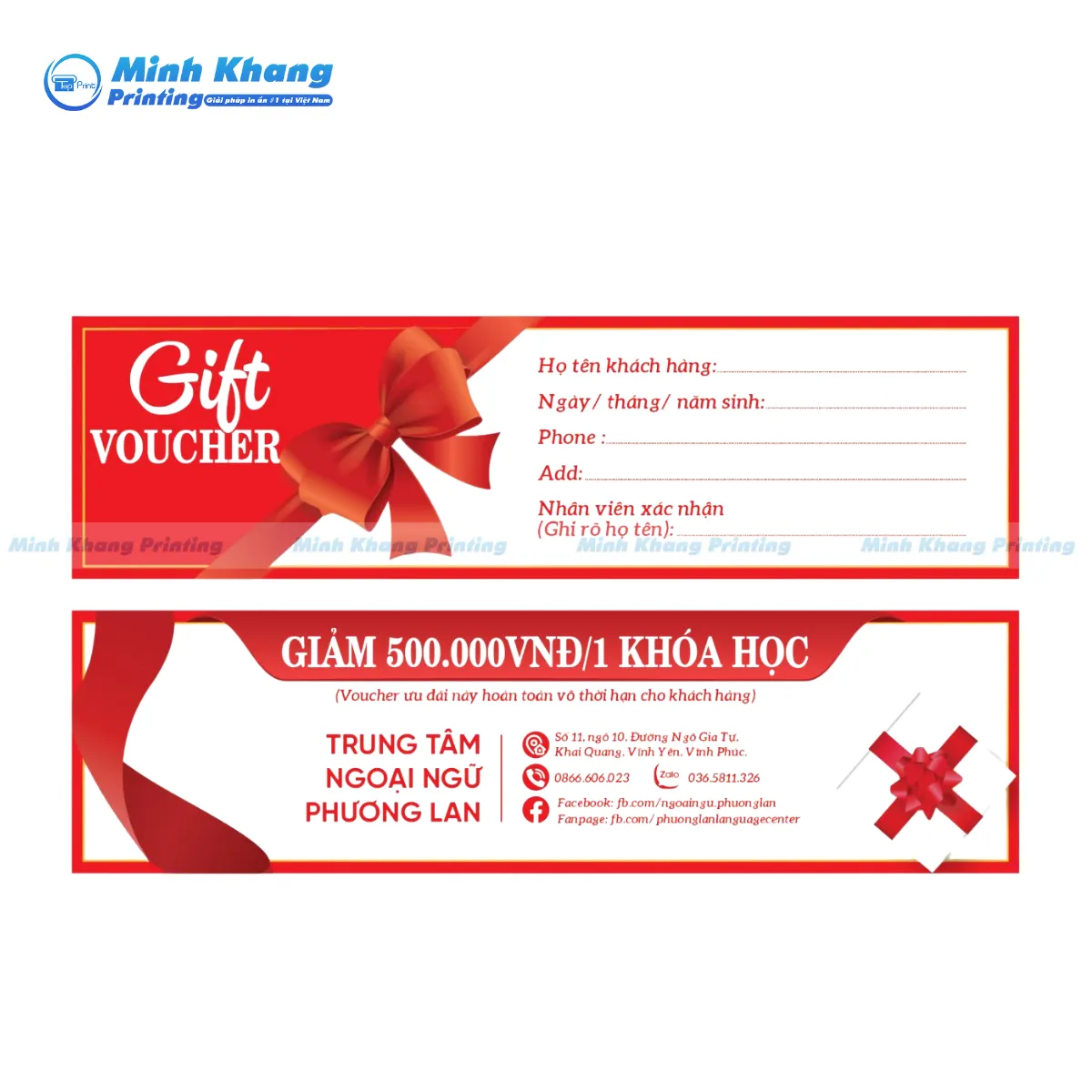 40+ Mẫu Voucher Học Tiếng Anh Đẹp Cho Các Trung Tâm Anh