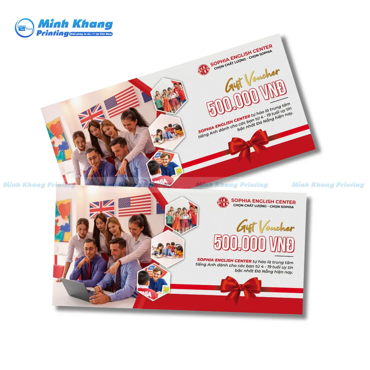 40+ Mẫu Voucher Học Tiếng Anh Đẹp Cho Các Trung Tâm Anh