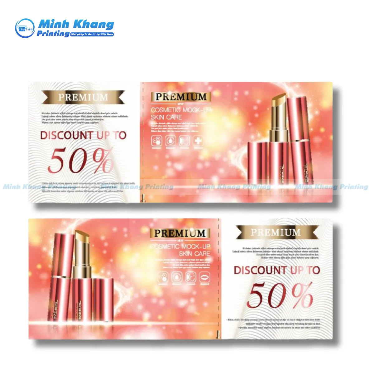 52+ Mẫu Voucher Mỹ Phẩm Uy Tín, Chuyên Nghiệp & Sang Trọng