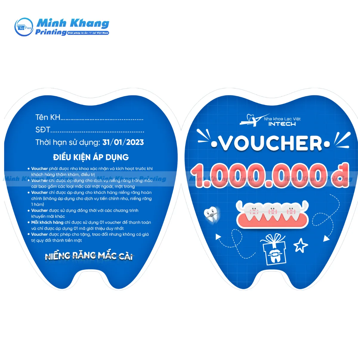 25+ Mẫu Voucher Nha Khoa Đẹp & Hút Khách