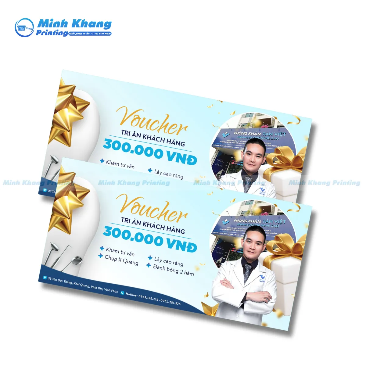 99+ Mẫu Voucher Phòng Khám Đẹp & Chuyên Nghiệp