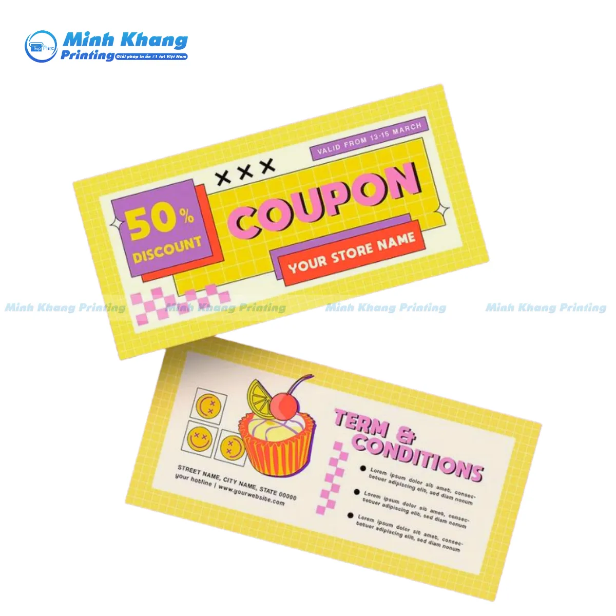 30+ Mẫu Voucher Tiệm Bánh Xinh Xắn, Dễ Thương & Hút Khách