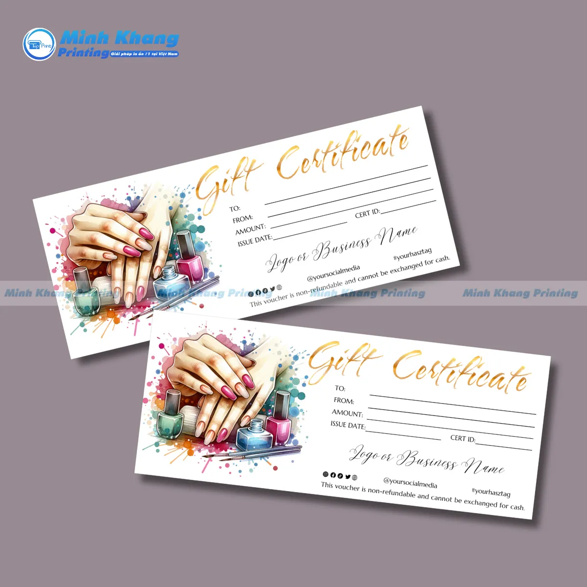 Top 99+ Mẫu Voucher Tiệm Nail Sang Trọng, Đẹp & Đa Dạng