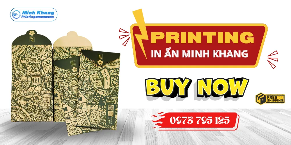 bao lì xì giấy kraft