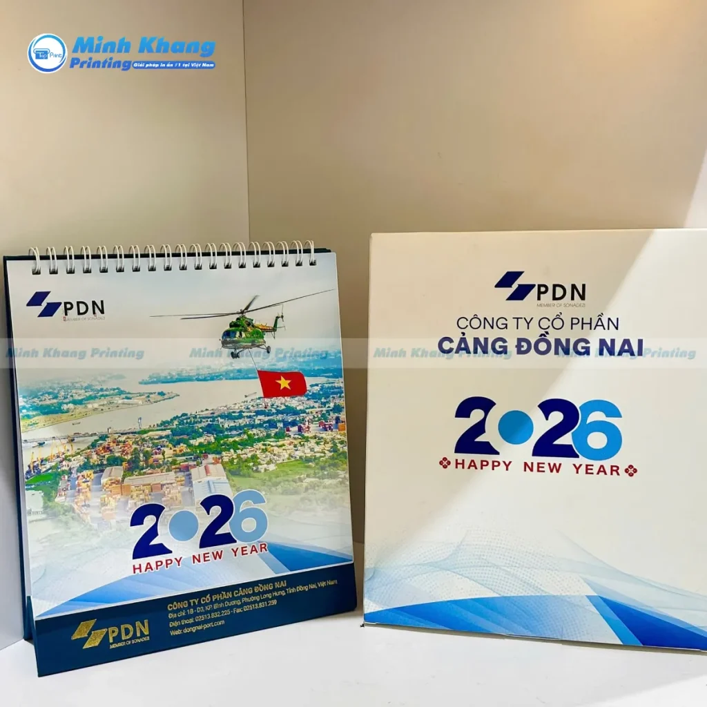 xưởng in lịch để bàn chữ A chuyên nghiệp tại tphcm