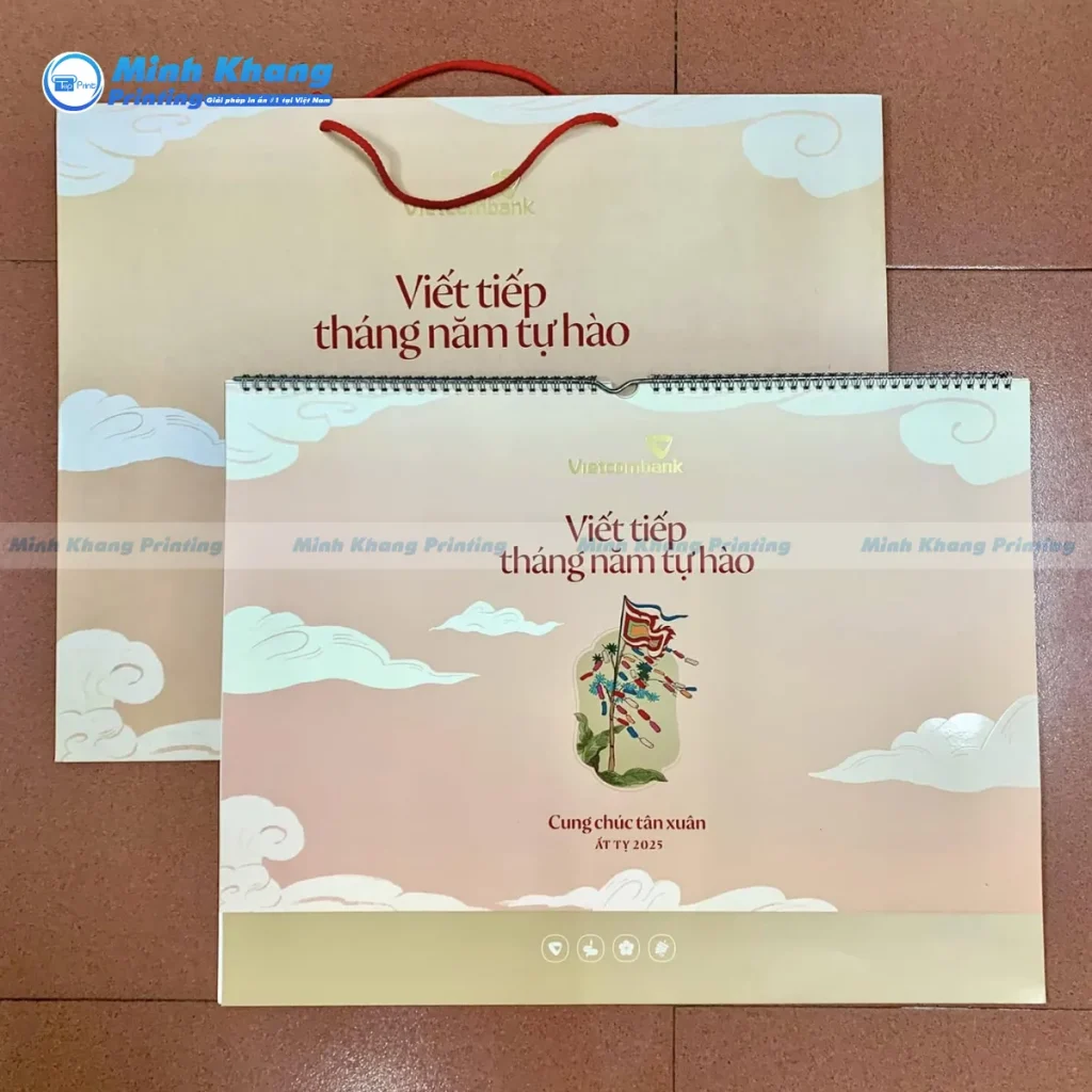 lịch ngân hàng để bàn