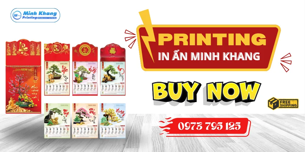 Công Ty In Ấn Minh Khang In Lịch Treo Tường 52 Tuần