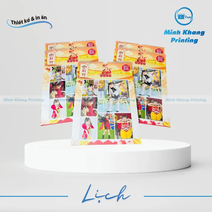 lịch treo tường 5 tờ