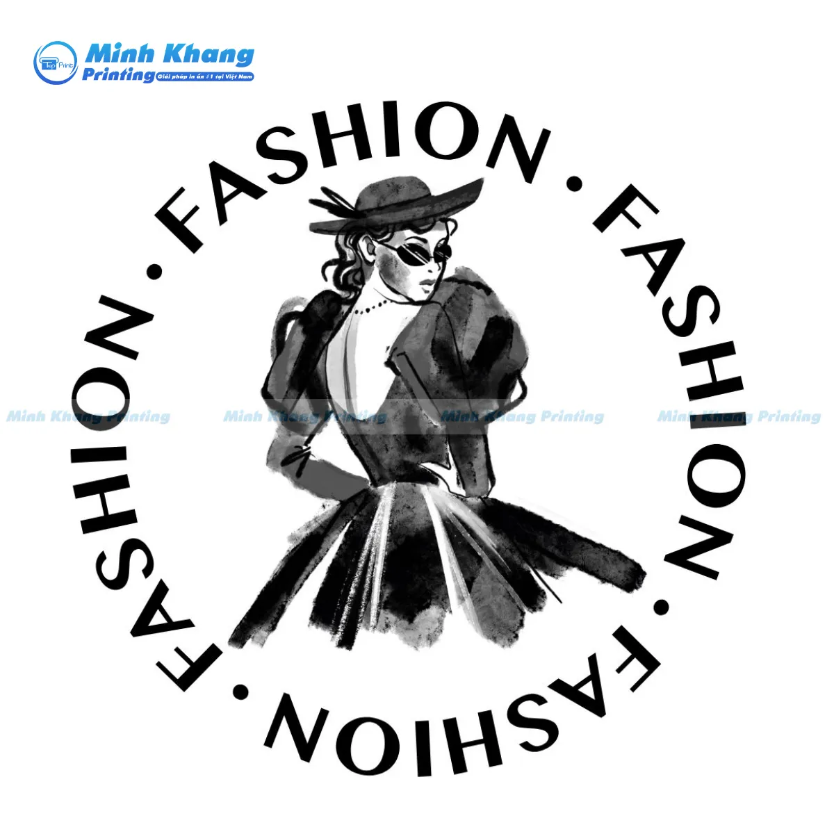 Mẫu logo fashion cực nghệ thuật