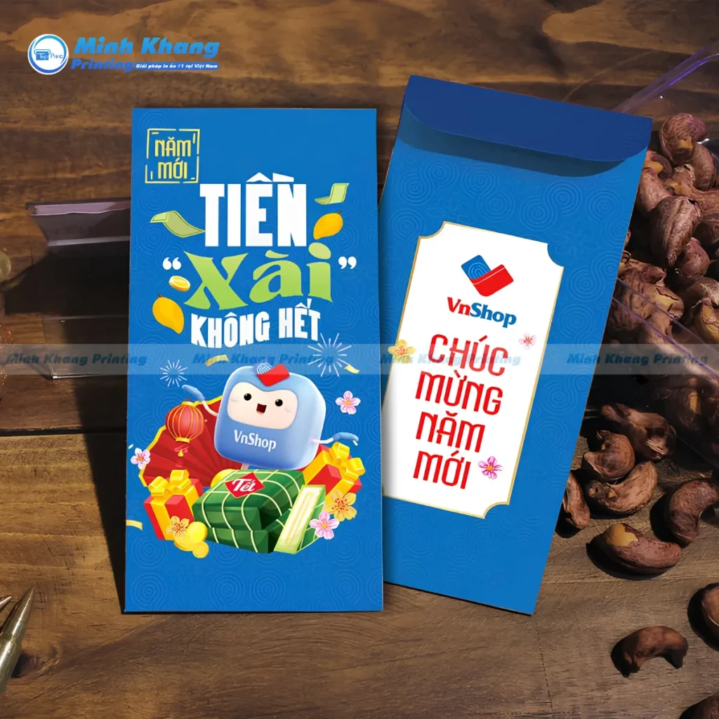 Mẫu bao lì xì ngân hàng thiết kế độc quyền riêng cho dịp Tết Đinh Mùi 2027