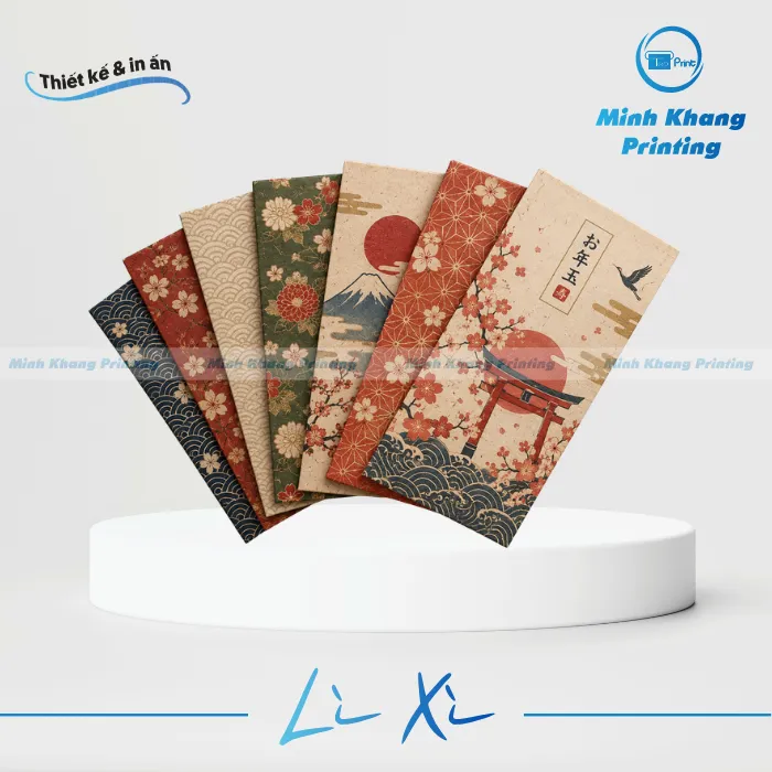 in bao lì xì nhật bản