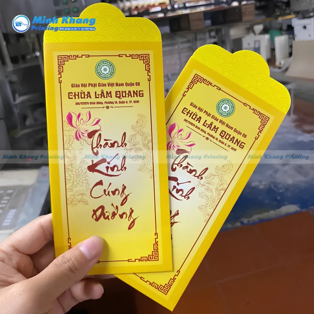 in bao lì xì phật giáo