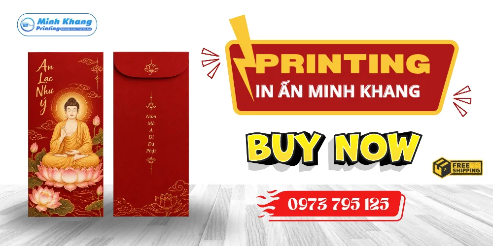 in bao lì xì phật giáo