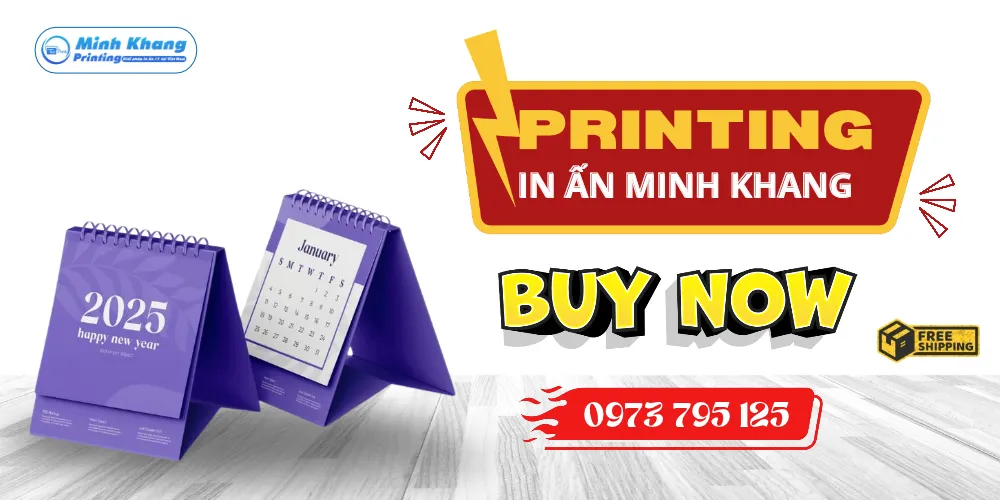 in lịch mini để bàn
