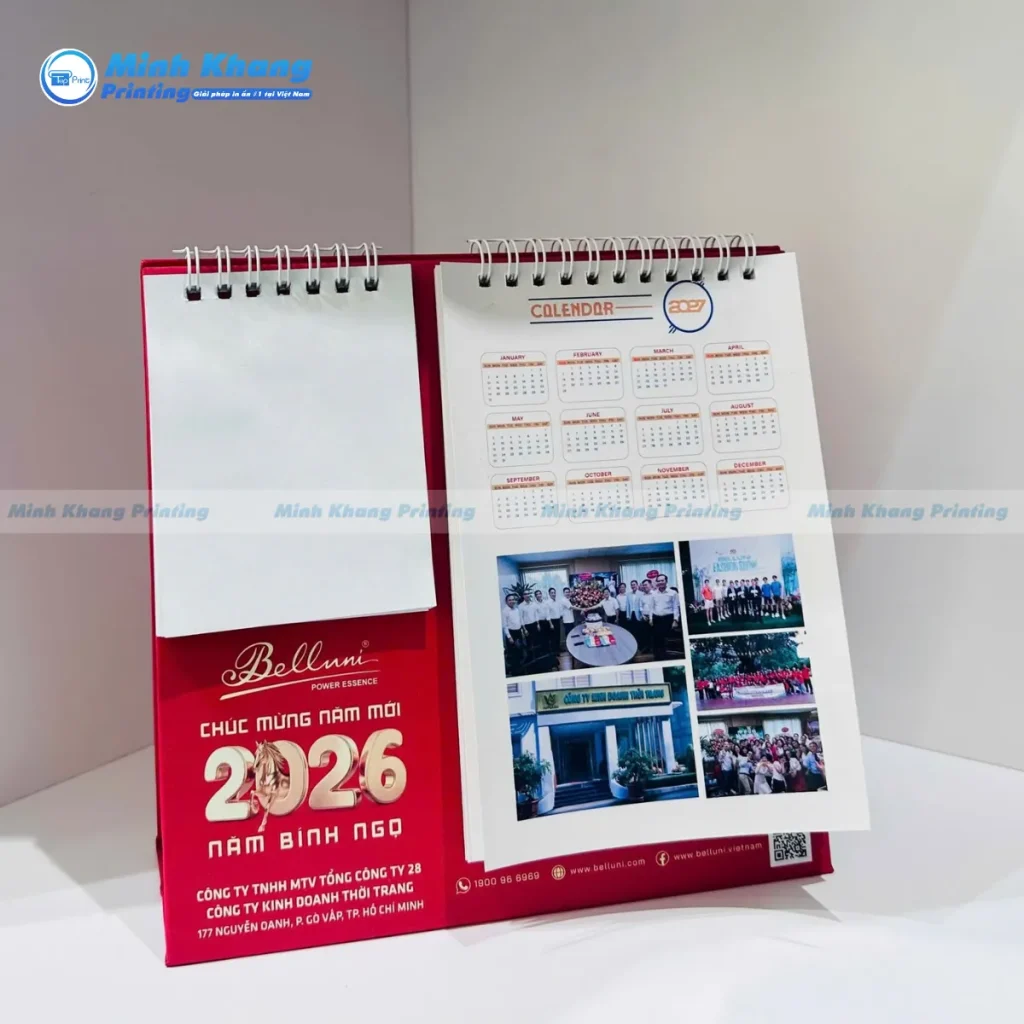 Tư Vấn Quy Cách In Lịch Quảng Cáo Chuẩn Kỹ Thuật Từ Minh Khang
