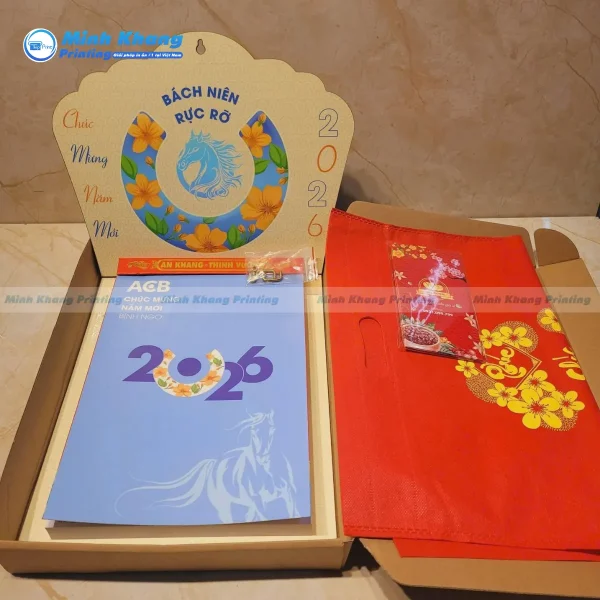 Lưu ý khi duyệt file thiết kế in lịch quảng cáo doanh nghiệp