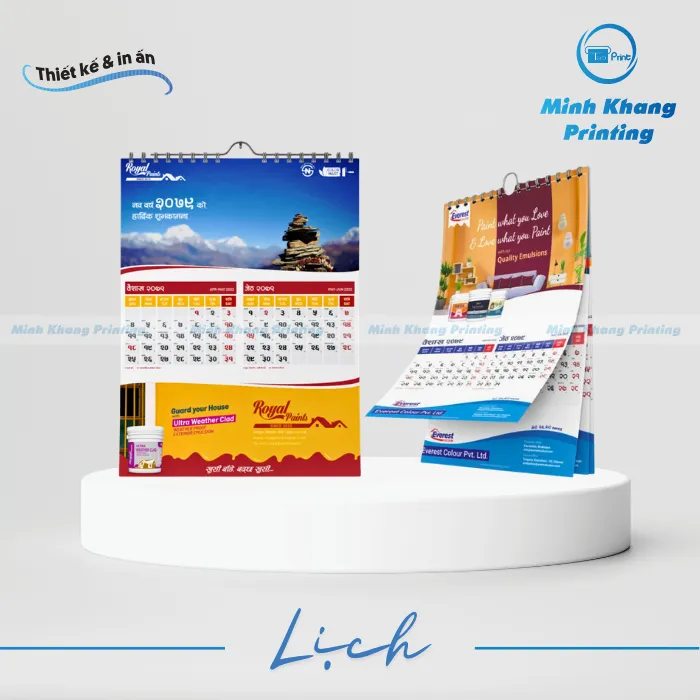 in lịch treo tường 12 tháng